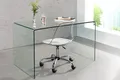 Produktbild: riess-ambiente Schreibtisch FANTOME 120cm transparent, Arbeitszimmer · Glas · Modern Design · Home Office