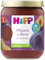 Produktbild: Bio Früchte Pflaume in Birne 6 x 160g, ab 5. Monat, ohne Zuckersatz, besonder...