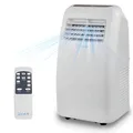Produktbild: SereneLife Mobile Klimaanlae, Klimagerät, Air Conditioner, 7000 BTU, 2kW- Mobiles Klimagerät- mit Abluftschlauch, 3in1 Luftkühler,Luftentfeuchter & Ventilator, 24h Timer, Fernbedienung, Raumgröße 33m2