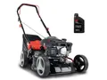 Produktbild: Scheppach Benzinrasenmäher RM420 3in1, 42 cm Schnittbreite, (Set, inkl. 0,6 L Ölflasche), 3,3 PS mit Reinigungsfunktion