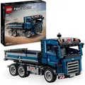Produktbild: LEGO Technic Kipplaster Spielzeug mit Lenkung und beweglicher Kippmulde - blaues Baufahrzeug - Geschenkidee zum Geburtstag oder für die Feiertage ... - Bronze
