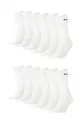 Produktbild: PUMA Unisex Crew Tennissocken Sportsocken Socken für Damen Herren 12 Paar, Farbe:300 - white, Socken & Strümpfe:39-42