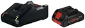 Produktbild: Bosch Professional Akku Starter-Set, 18 V, 4 Ah, inkl. Schnellladegerät