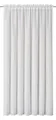 Produktbild: ELBERSDRUCKE Vorhang Vorhang mit Tunnelzug Spume weiß Uni einfarbig 255x200cm (1 St), Stangendurchzug, halbtransparent, Polyester, LxB: 255x200 cm, einfarbig, modern