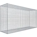 Produktbild: Gabiona Gabionenkorb 100 cm x 200 cm x 50 cm Maschenw 5 cm x 5 cm