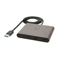 Produktbild: StarTech.com USB 3.0 auf 4x HDMI Adapter - Externe Video- und Grafikkarte - USB Typ-A auf Quad HDMI