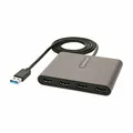 Produktbild: USB 3.0-zu-HDMI-Adapter Startech USB32HD4 Schwarz Grau 1 m