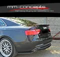 Produktbild: CUP Heckspoiler SCHWARZ für Audi A5 8T B8 Spoiler Dach Kanten Aufsatz S5 **