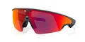 Produktbild: Oakley Sonnenbrille Meta Vanguard 800101 (Glasfarbe: Prizm Road) schwarz - 1 Brille mit Hartschalenetui