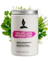 Produktbild: PRIMALIFE Collagen Pulver 500g - 100% reines Kollagen Pulver aus Weidehaltung - Hoher Proteingehalt mit 9,6g Eiweiß pro Portion - Mit Kollagen Peptiden Typ 1, 2 & 3