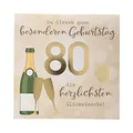 Produktbild: Depesche 0011694-012 Pop-up Glückwunschkarte zum 80. Geburtstag, Klappkarte mit Musik, Lichtelementen und einem originellen Spruch, Geburtstagskarte inkl. Umschlag, Format 15,5 x 15,5 cm