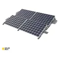 Produktbild: SOLAR ALLin Flachdach PV Montagesystem für Solaranlagen mit 4 Modulen, Süd & Ost/West Ausrichtung (10°)