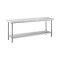 Produktbild: Edelstahl-Arbeitstisch - ECO - 200 x 60 cm - 400 kg - Royal Catering RC-WT20060SS