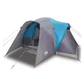 Produktbild: vidaXL Kuppelzelt Kuppel-Familienzelt 6 Personen Blau Wasserdicht, (1 tlg)