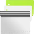 Produktbild: Vicloon Teigkarte Set  3 Stück Edelstahl Teigschneider Kunststoff ergonomisch