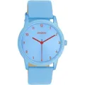 Produktbild: Oozoo Armbanduhr blau Leder Timepieces Damen Analog-Quarzuhr UOC11168 - Blau