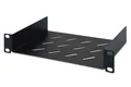 Produktbild: Fachboden 10-Zoll DIGITUS 150mm tief perforiert schwarz für Netzwerkschrank
