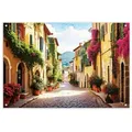 Produktbild: artissimo Garten-Poster, Gelb, Kunststoff, Rechteckig, 90x60x2 cm, Bilder und Zubehör, Wandbilder, Sonstige Wandbilder