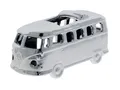 Produktbild: VW Collection by BRISA Teelichthalter Volkswagen T1 Bulli Bus Teelichthalter, Tischdeko (1 St), Windlicht aus Keramik im Maßstab 1:22 in silber