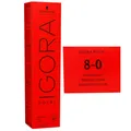 Produktbild: Schwarzkopf Igora Royal 60 ml 8-0 hellblond Haarfarbe Cremefarbe