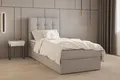 Produktbild: MOEBLO Boxspringbett Bett 05 (Polsterbett Kontinentalbett, Bonell, Topper, Einzelbett Jugendbett, Kinderbett, gepolstertes Kopfteil mit Bettkasten), gepolstertes Kopfteil mit Bettkasten