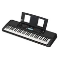 Produktbild: Yamaha PSR-E383 Tragbares Keyboard für Anfänger – 650 Instrumentenklänge und anschlagdynamische Tasten mit 48-stimmiger Polyphonie – Inkl. 2 Online-Keyboard-Lessons an der Yamaha Music School