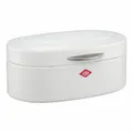 Produktbild: Wesco Single Elly Brotkasten, Brotbox, Brotbehälter, Stahlblech Metall Weiß Matt