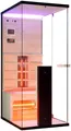 Produktbild: Sanotechnik Infrarotkabine Billund 1, BxTxH: 80 x 110 x 190 cm, mit Farblichttherapie, MP3 Player (inkl. Bluetooth), 2x Lautsprecher
