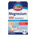 Produktbild: Abtei Magnesium 400 - Hochdosiert für Muskeln - Vegan Glutenfrei Laktosefrei -