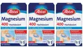 Produktbild: ✅ Abtei Magnesium hochdosiert 400mg unterstützt Muskelfunktion 3x 30 Tabletten ✅