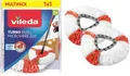 Produktbild: 2er Pack Ersatzkopf Vileda Turbo 2in1 EasyWring Wischmopp  Bodenwischer Ersatz