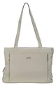 Produktbild: Handtasche Damen A4 Bürotasche Maxi Shopper Alessandro Microfaser 2 Hauptfächer groß 1594 Wahl +e (Beige)