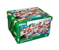 Produktbild: BRIO World 33052 Straßen & Schienen Bahn Set Deluxe - Straßen & Schienen Eisenbahn - Kleinkindspielzeug empfohlen für Kinder ab 3 Jahren