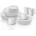Produktbild: Thomas Kombiservice Cucina - Bianca, Weiß, Keramik, 30-teilig, 220 ml,220 ml, 34x32.7x34 cm, DIN EN ISO 14001, DIN EN ISO 9001, Essen & Trinken, Geschirr, Geschirr-Sets, Kombiservice