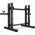 Produktbild: TREX SPORT Hantelablage Gewichteständer TX-045DR | Stahl Hantelständer für Hantelscheiben, Kurzhanteln, Trainingszubehör | rutschfest, bis 320 kg - Schwarz