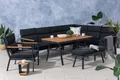 Produktbild: Eck Lounge Set Sitzgruppe Gartenmöbel Garnitur Gruppe Alu hoch Outdoor Nonwood