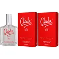 Produktbild: Revlon Charlie Red 2 x 100 ml Eau de Toilette EDT Set Damendft Damen Duft
