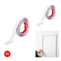 Produktbild: Selbstklebend Wandleiste 3m x 4cm Weiß Schranktür Deko