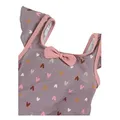 Produktbild: Sterntaler® Badeanzug Badeanzug Herz (1-St., Kinderbadeanzug mit eingenähter Windelhose, Schwimmshirt) UV-Schutz 50+ lila 80