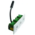 Produktbild: Peha Dreifach Steckdose SCHUKO H 11.6613/673.02RD30 IP20 weiß Stecker
