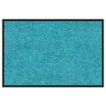 Produktbild: Floordirekt Schmutzfangmatte Rhine, Türkis, Textil, Uni, rechteckig, 200x400 cm, Made in EU, Oeko-Tex® Standard 100, rutschfest, schmutzabweisend, für Fußbodenheizung geeignet, schützt den Fußboden, pflegeleicht, Teppiche & Böden, Fuß & Stufenmatten, Schmutzfangmatten
