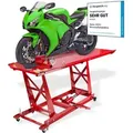 Produktbild: Dema - Hydraulische Motorrad Hebebühne 450kg Werkstattlift Reparatur Plattform Heber