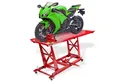 Produktbild: DEMA Motorradheber Hebebühne für Motorräder rot, bis 450kg, hydraulisch