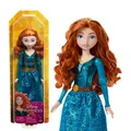 Produktbild: Mattel Disney Princess-Spielzeug, bewegliche Merida-Modepuppe mit glitzernder Kleidung und Accessoires, inspiriert vom Disney und Pixar-Film, Geschenk für Kinder, HLW13
