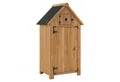 Produktbild: MCombo Gerätehaus M MCombo Gartenschrank Holz Klein 0733, Outdoor Gartenhaus, Gerätehaus, Wetterfest, für Balkon & Terrasse, 77×54×137cm