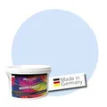 Produktbild: WALLCOVER hochwertige Wandfarbe für Innen | Blau hellblau | 1L für 8m² | Hochdeckende Innenfarbe Matt (Klasse 1) | Profi Qualität aus Deutschland