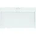 Produktbild: Ideal Standard Ultra Flat S i.life Rechteck-Brausewanne, 1400x800x30mm, T5224FR, Farbe: Carraraweiß