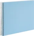 Produktbild: Goldbuch Spiralalbum Bella Vista himmelblau 35x30 cm 40 weiße Seiten ohne Fenste