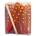 Produktbild: HEXIANG - Bambus Essstäbchen Rot 23cm 1 X 100 PCS