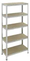 Produktbild: pro-bau-tec Schwerlastregal 180 x 90 x 40 cm 5 Holzböden 875 kg